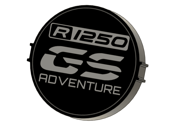 BMW R1250GS Adventure 88mm Fog Light Cover