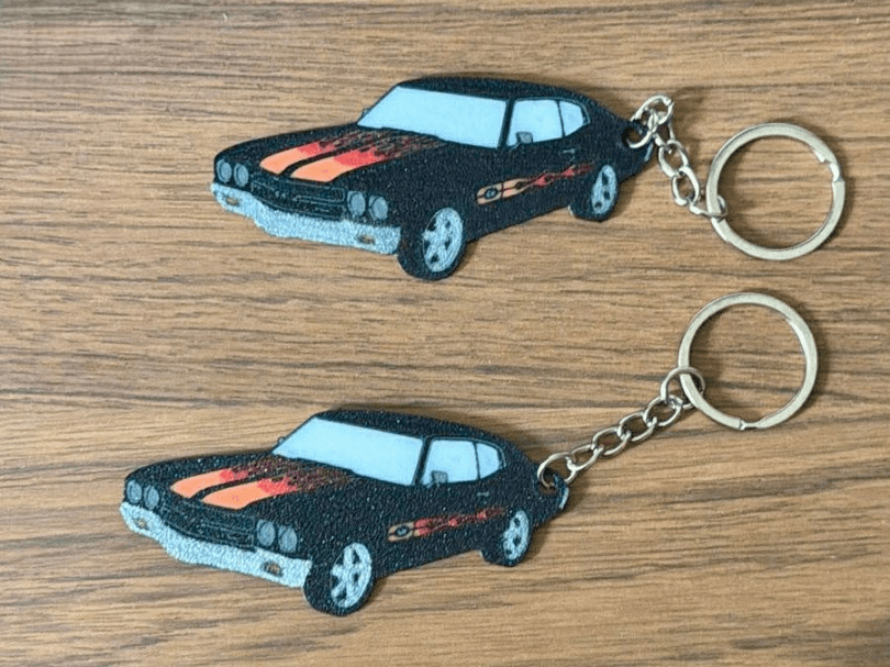 Chevelle ss 70s KeyChain