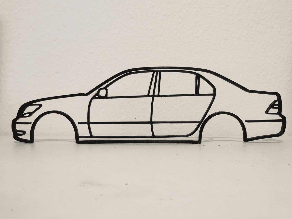 Lexus LS430 Wall Art