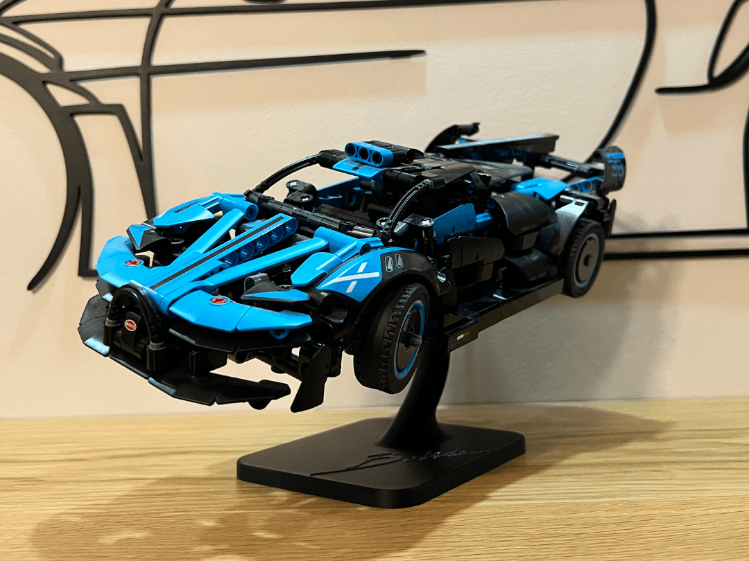 Display stand for Technic 42162/42151Bugatti Bolid