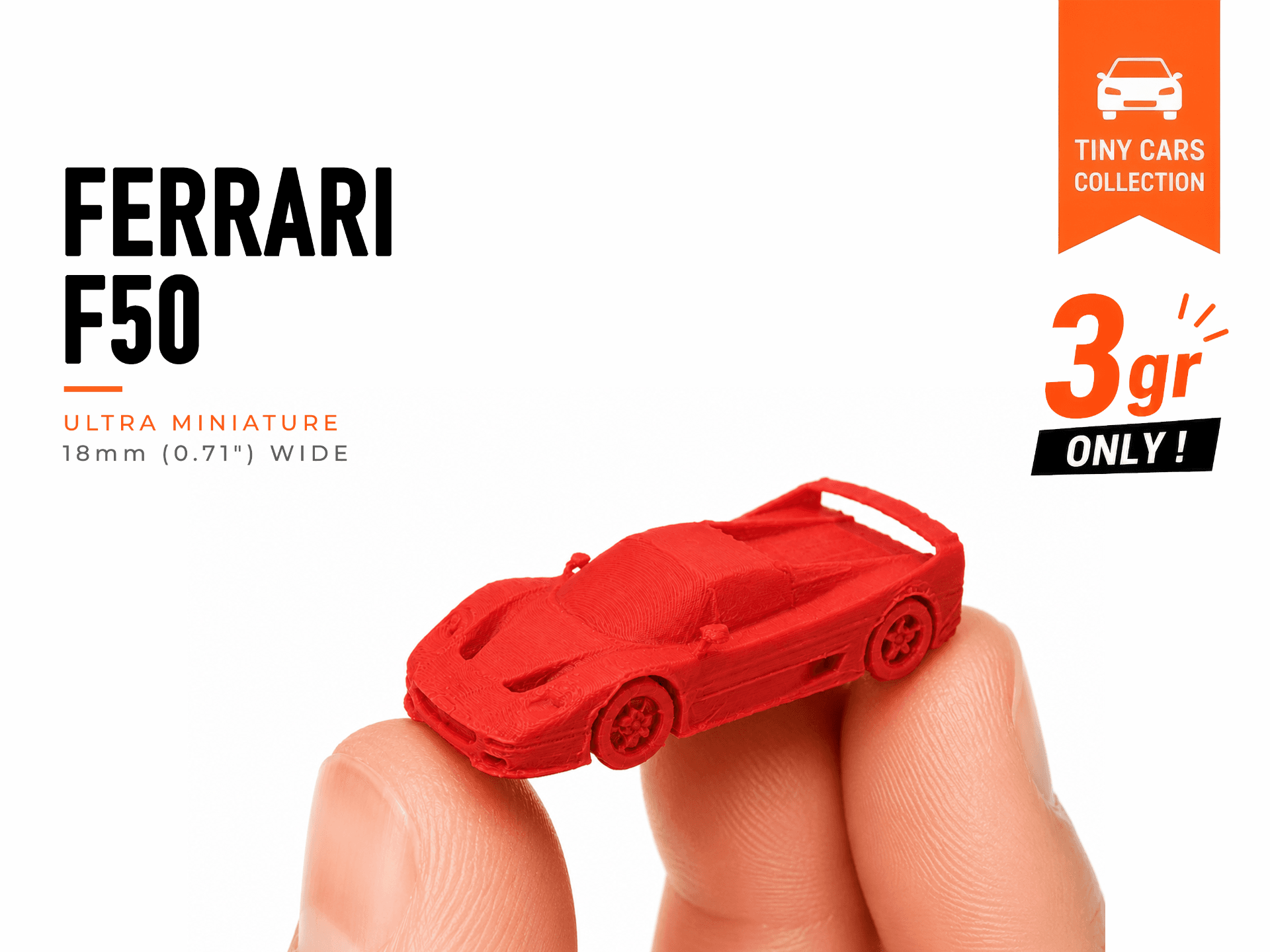 Tiny Ferrari F50 - Mini Cars Series