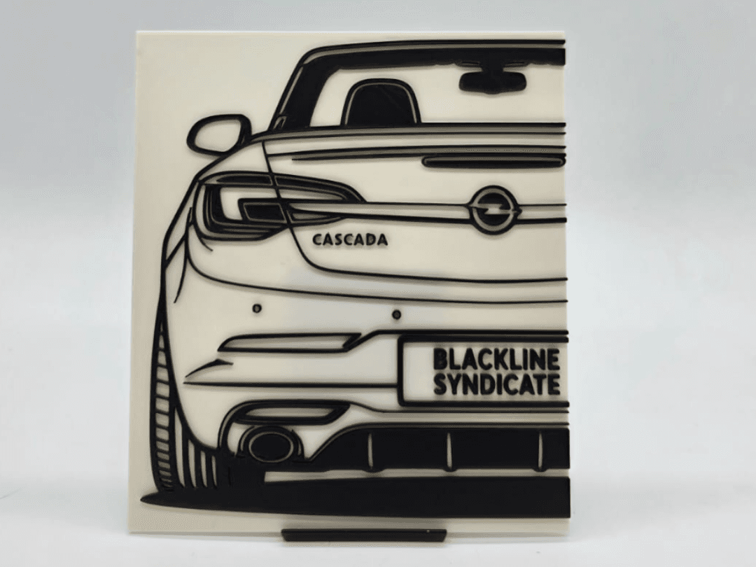2D Wall Art Opel Cascada