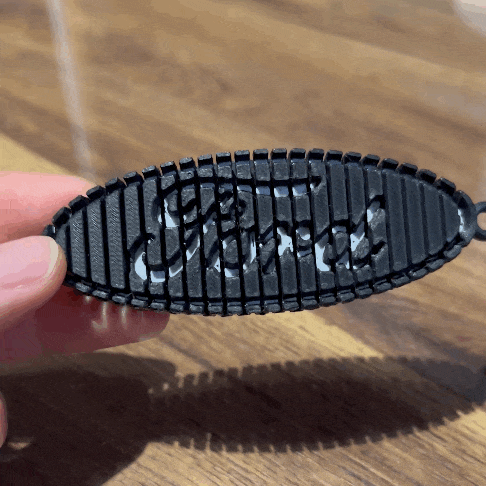 FORD KEYCHAIN FLEXIBLE (FLEXI) / PRINT IN PLACE
