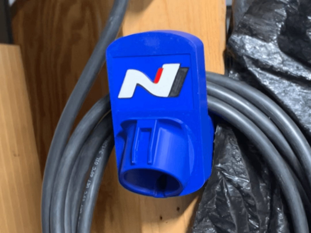 EV Charger cable/plug dock for Type 1 plug. with N