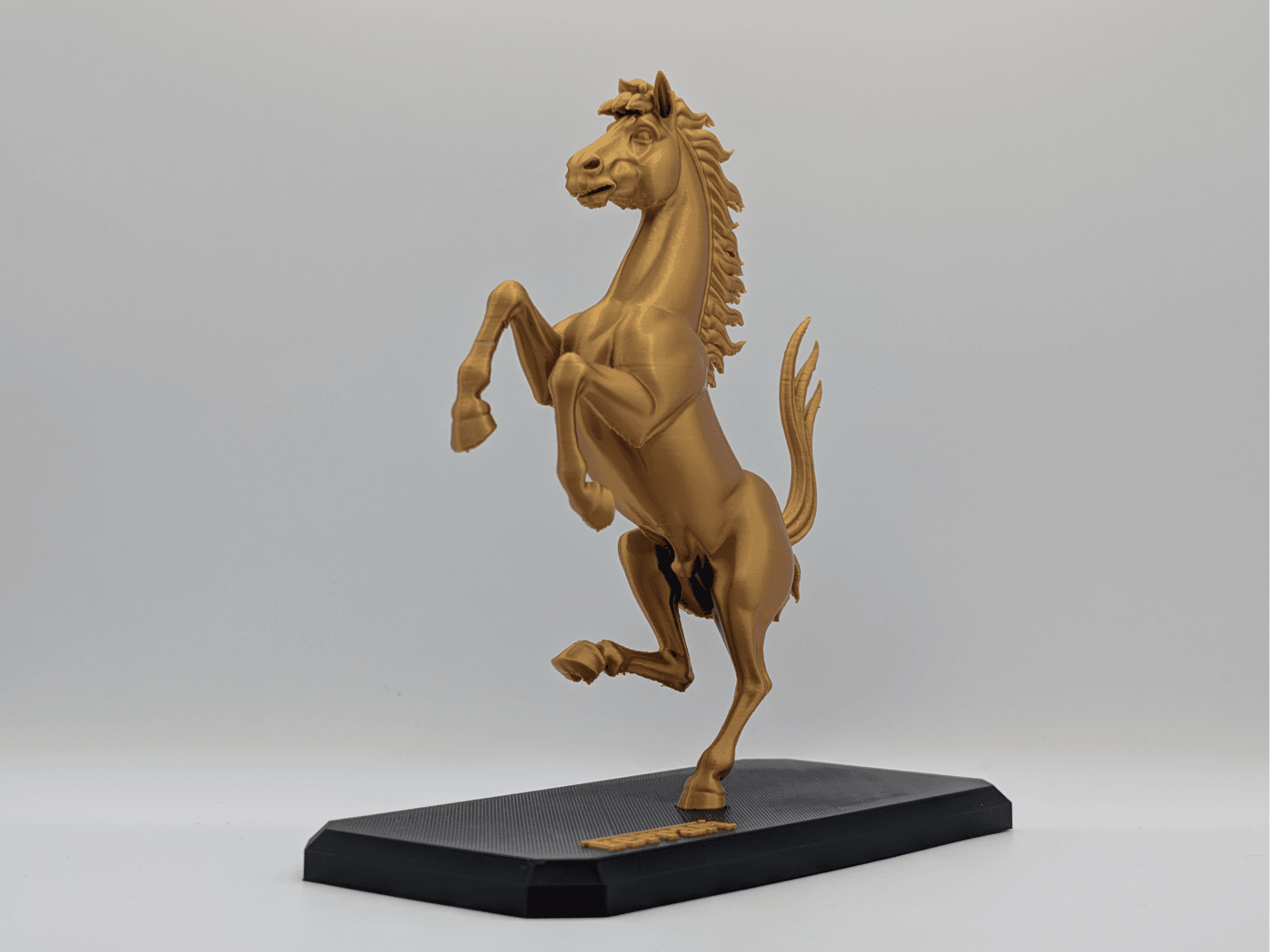 Ferrari Horse 3D Sculpture