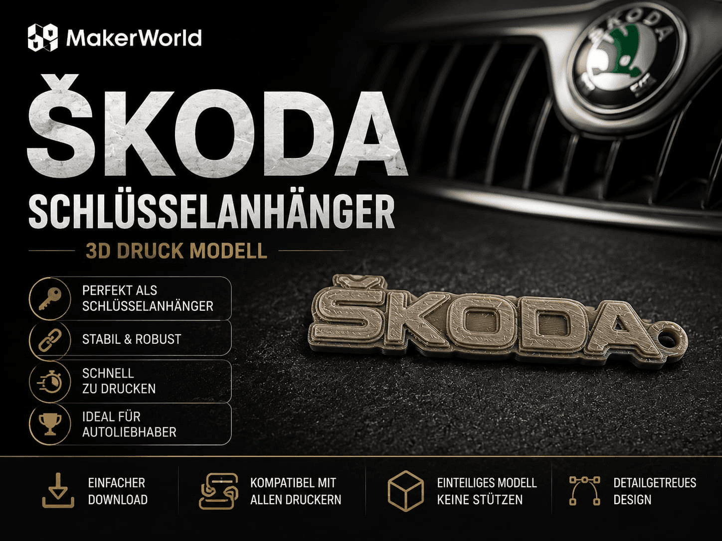 Skoda Schlüsselanänger