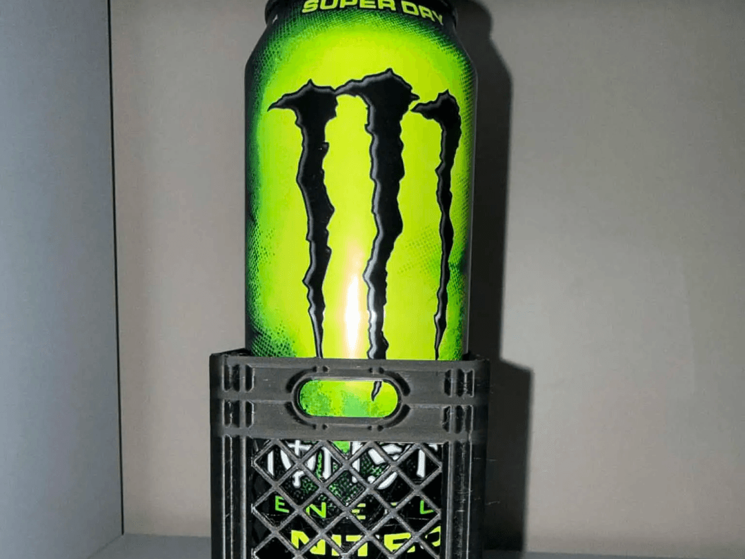 Crate-Style Car Cup Holder – 3D Printed