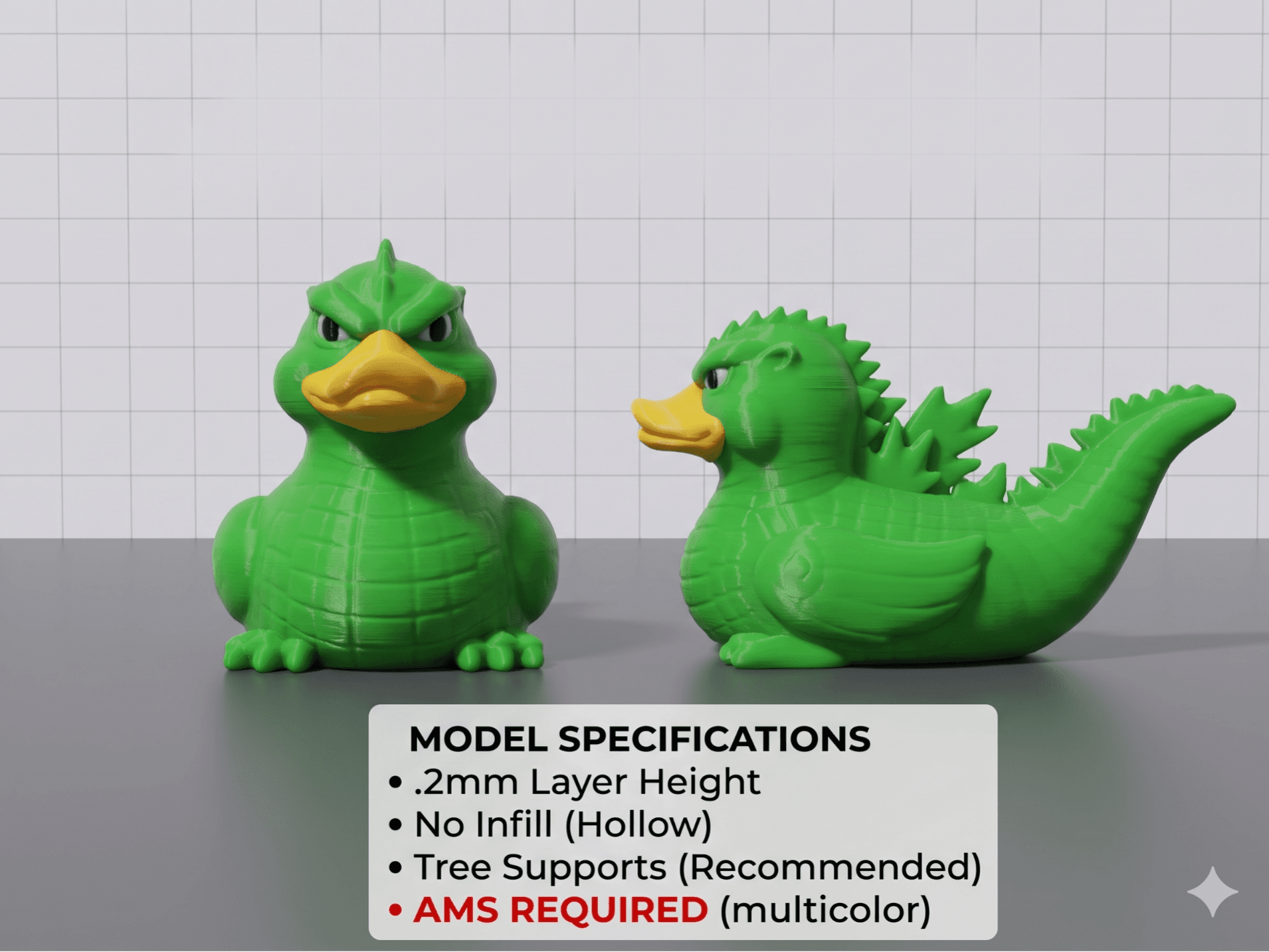 Duckzilla  - Godzilla / Duck Mashup
