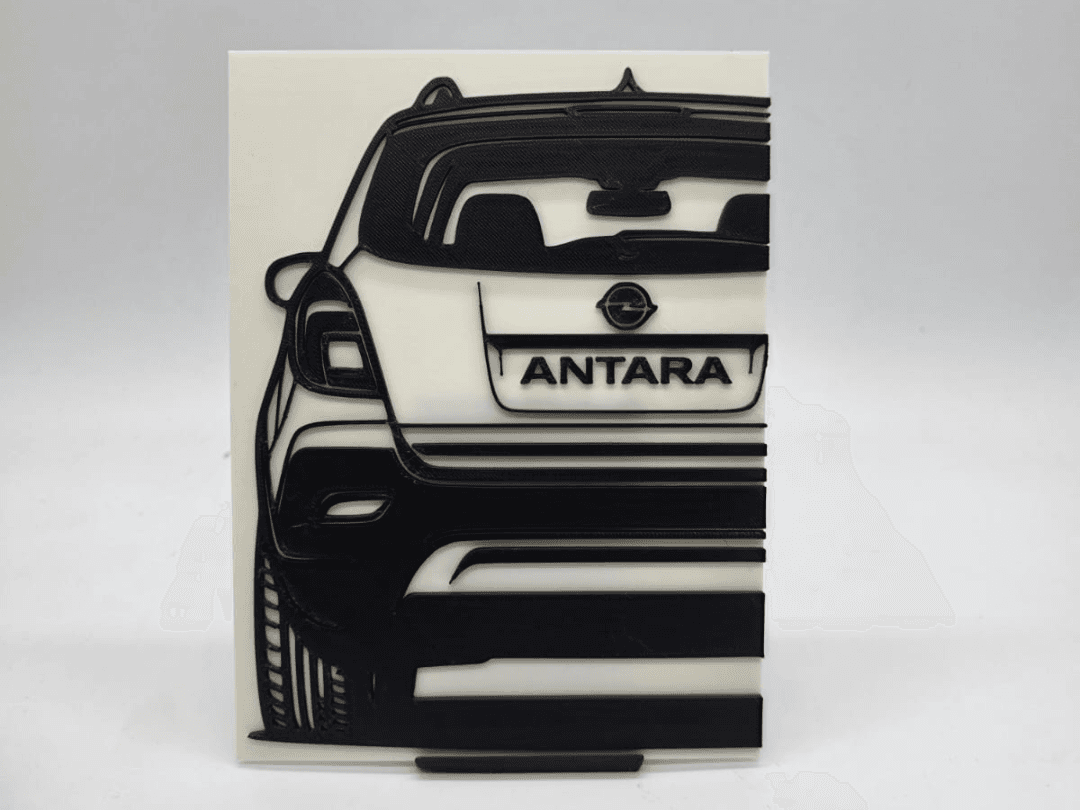 2D Wall Art Opel Antara