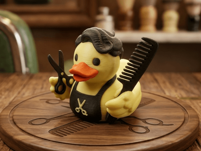 Male Hairdresser Hair Stylist Duck, Cruise Jeep