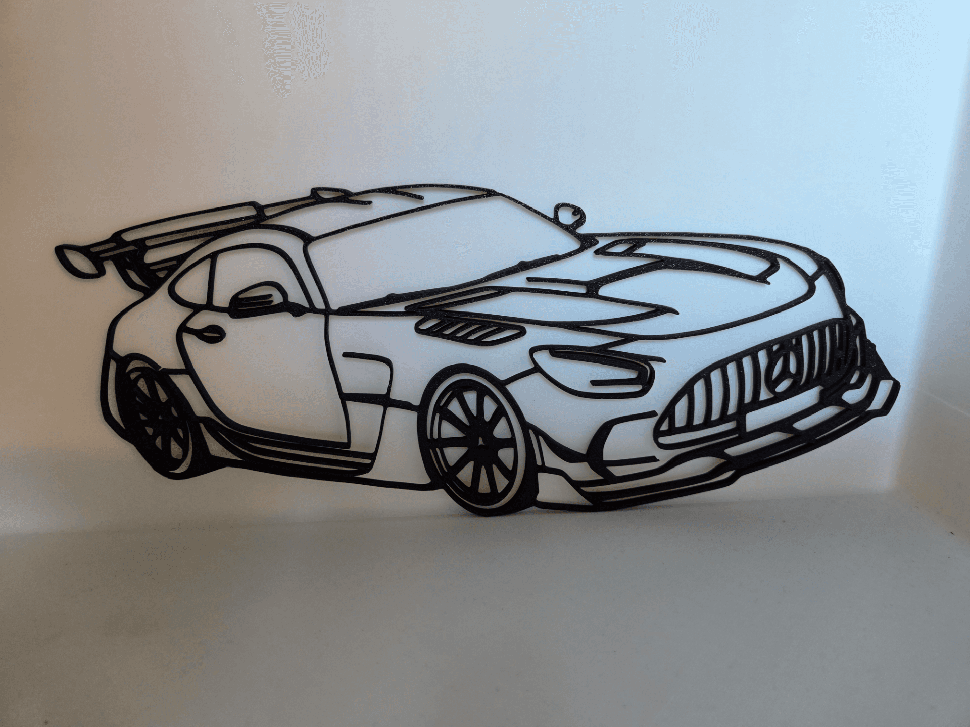Mercedes AMG GT Black Series Silhouette