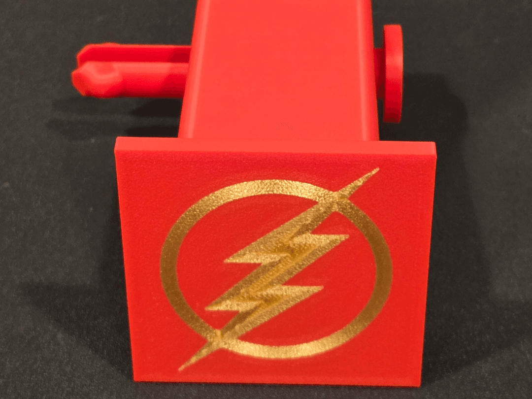 The Flash 2" hitch cover