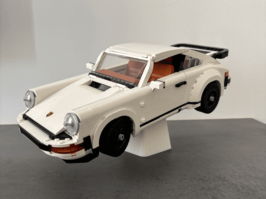 Car stand Porsche 911 10295 Klemmbausteine