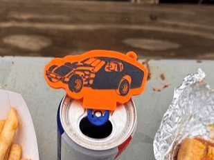 Modified Car Soda Tab Opener 