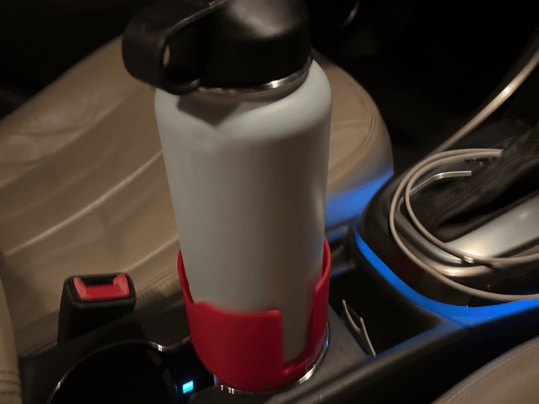 Car cup holder expander