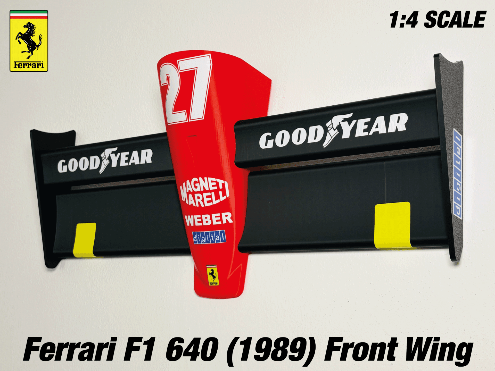 Ferrari F1 640 (1989) Front Wing – 1:4 Scale