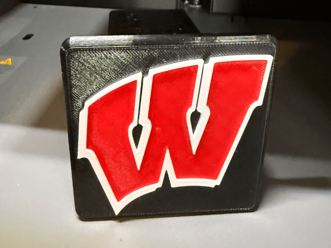 Wisconsin Hitch Cover 2"