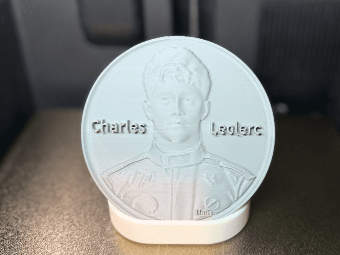 Charles Leclerc Challenge Coin - Non AMS