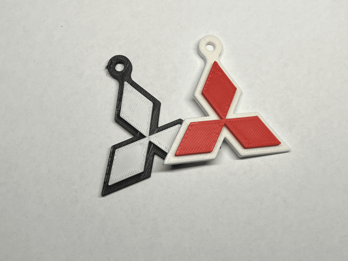 Mitsubishi keychain Dual Color NO AMS Needed