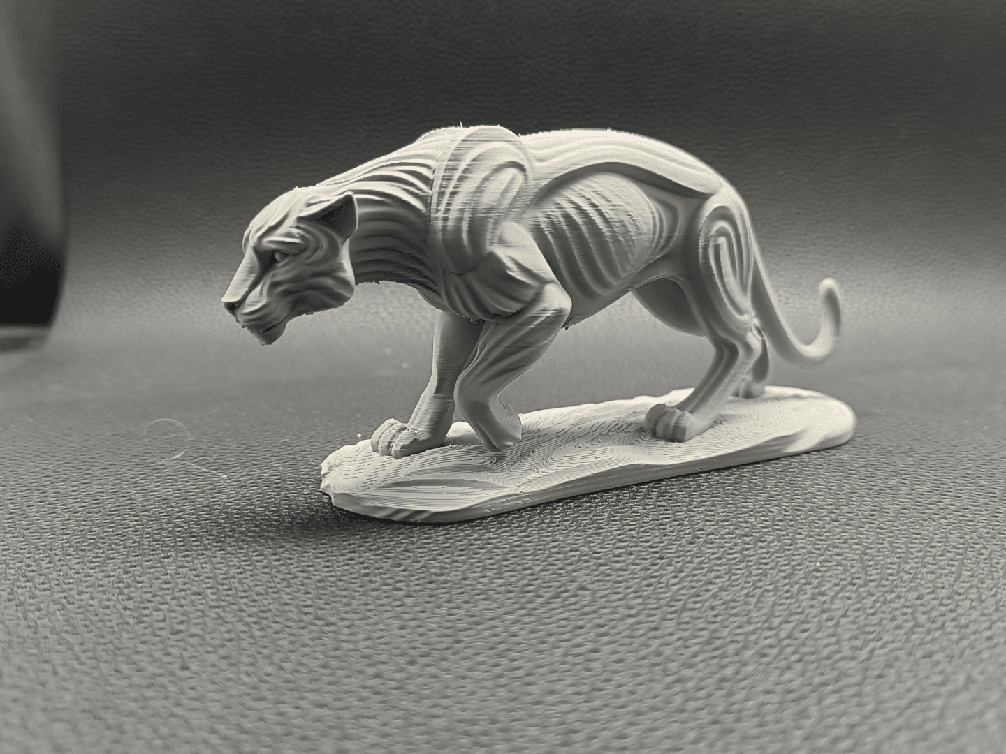 Majestic Panther – Modern Fantasy Animal Sculpture