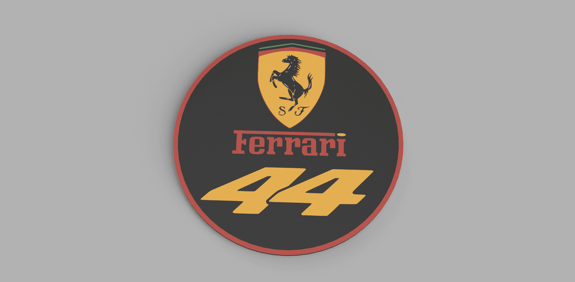 Ferrari Lewis Hamilton 44 Coaster