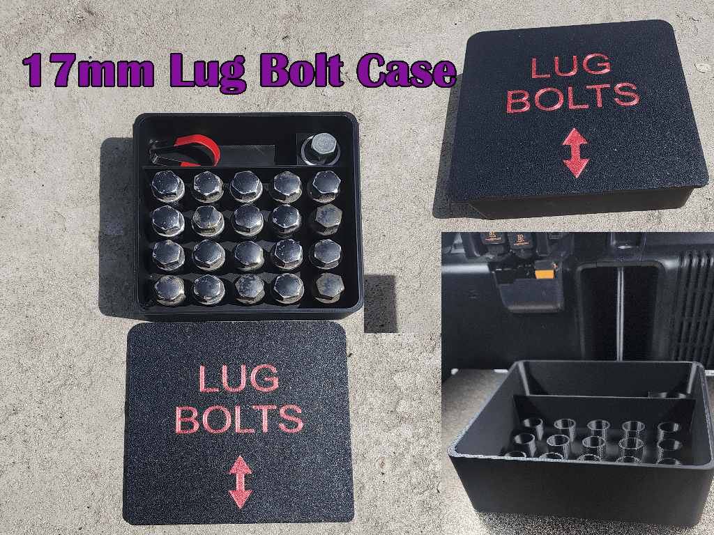 17mm Lug Bolt Case
