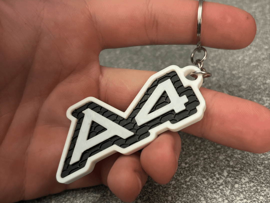 Audi A4 Keychain