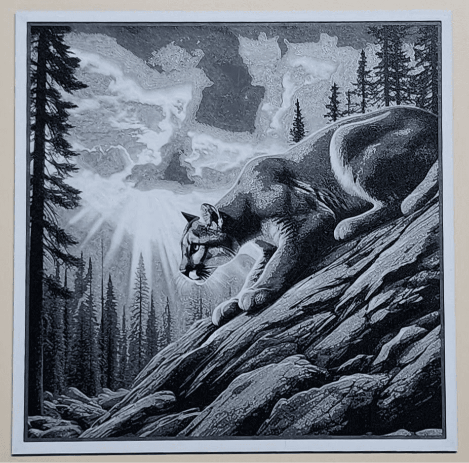 Mountain Lion V1 (hueforge)