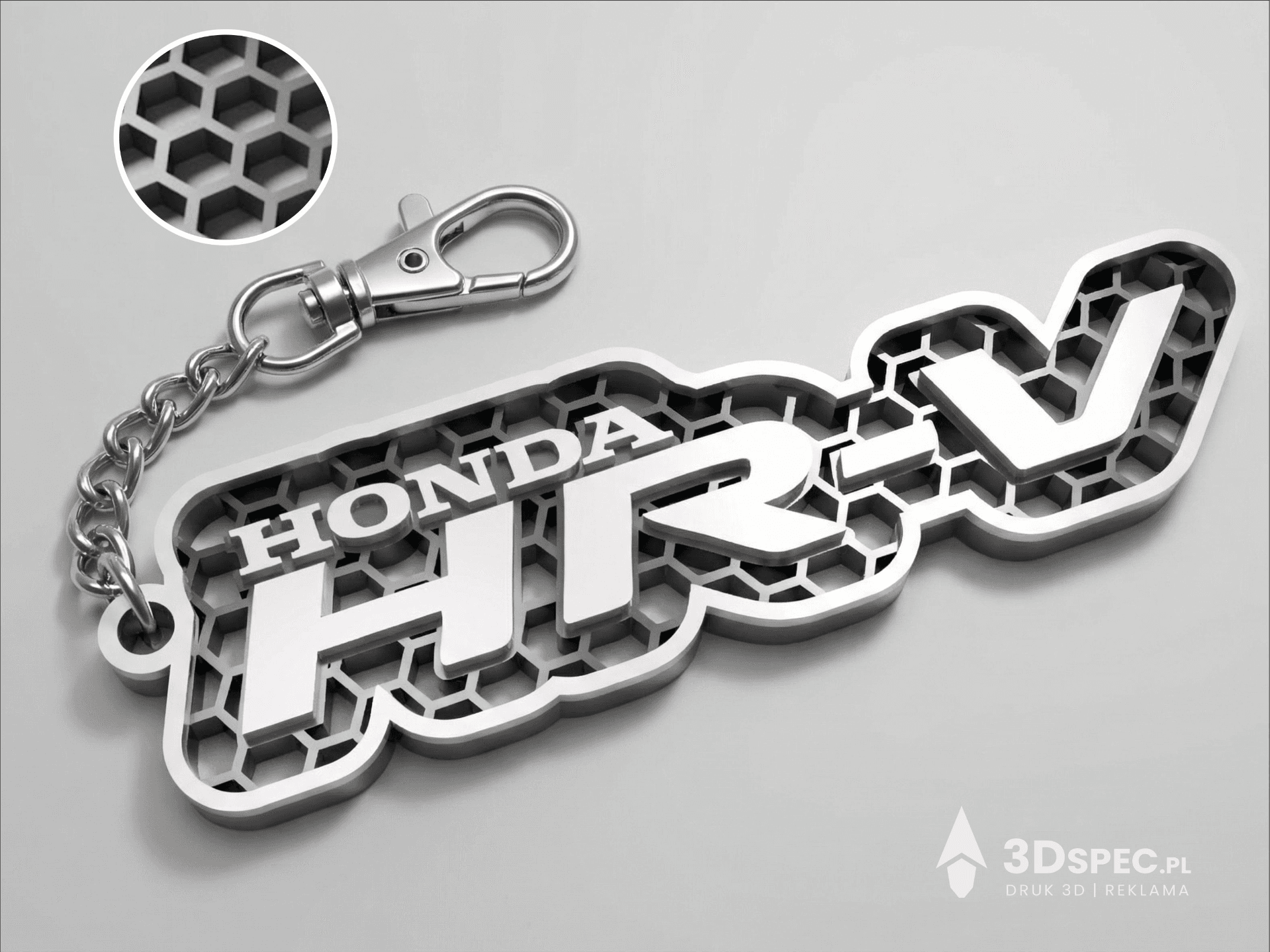 Honda HRV logo keychain