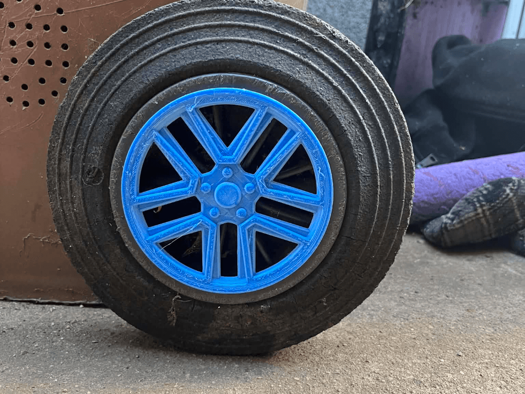 v-spoke trash can rim