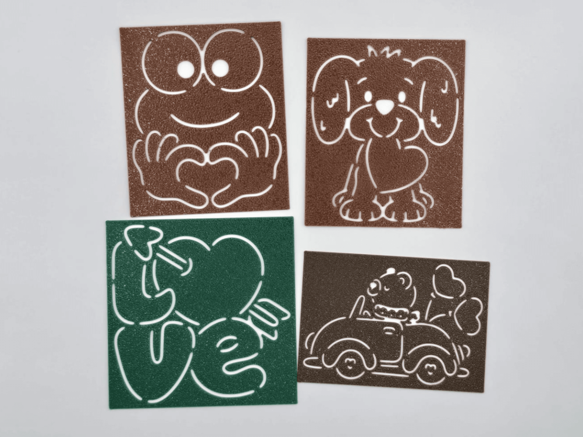 Valentine Love Theme Stencil Bundle