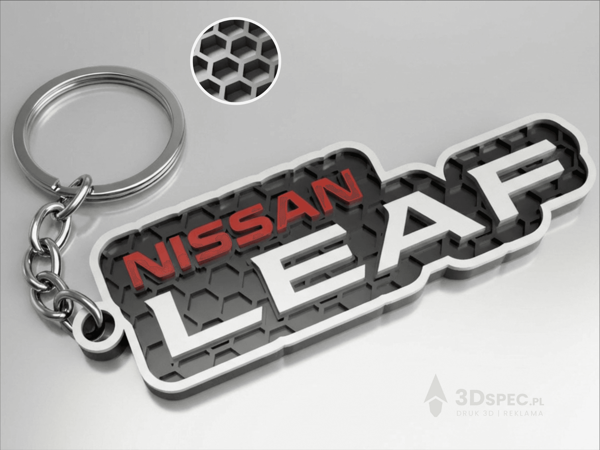 Nissan LEAF keychain