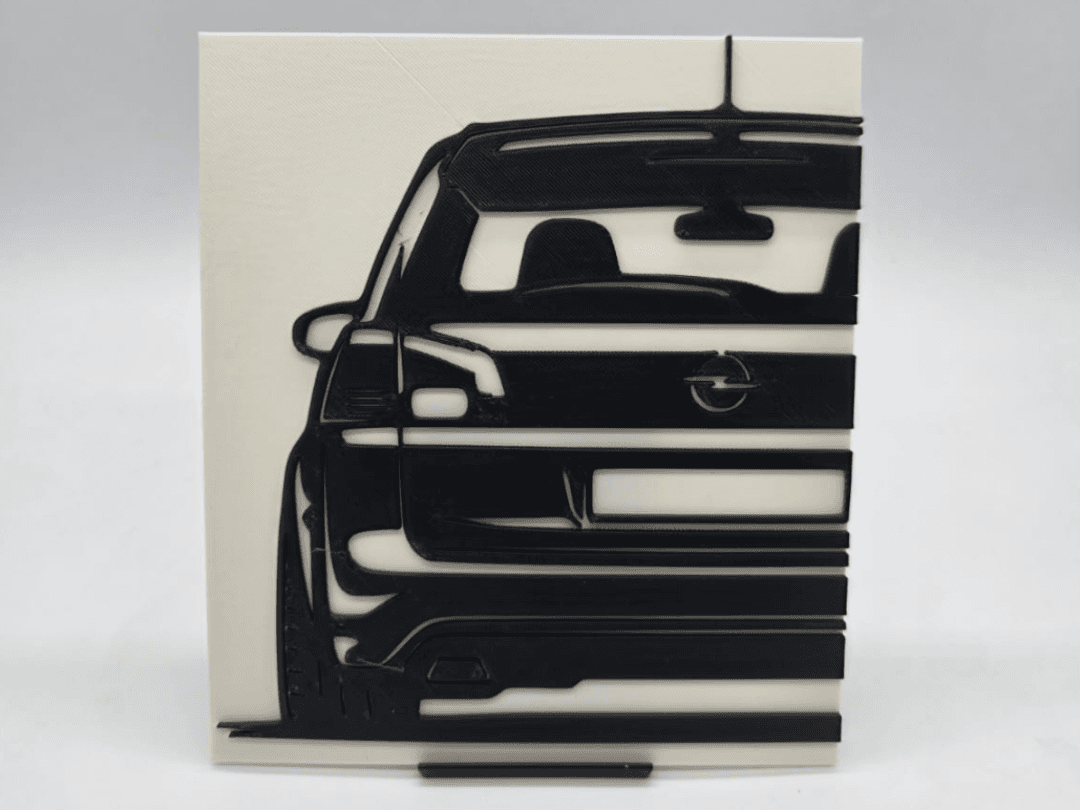 2D Wall Art Opel Vectra C Caravan OPC