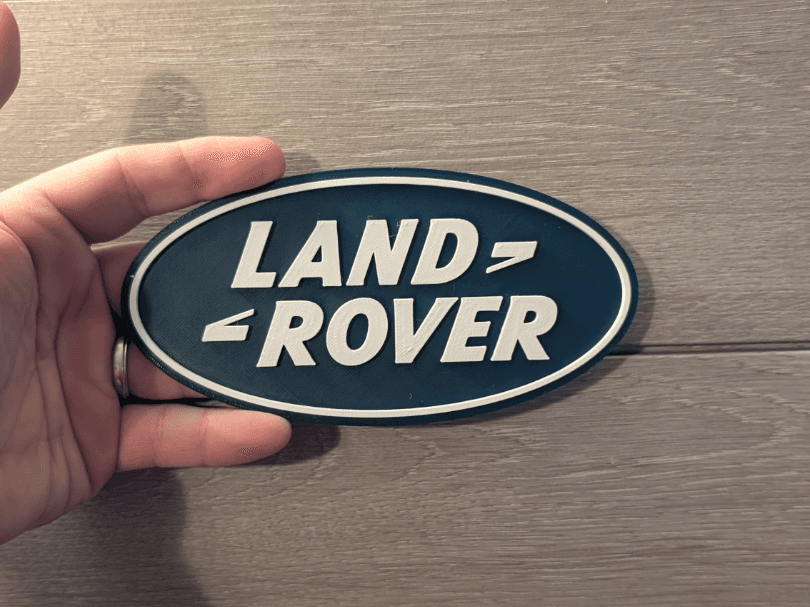 Land Rover logo sign plaque 2-sizes