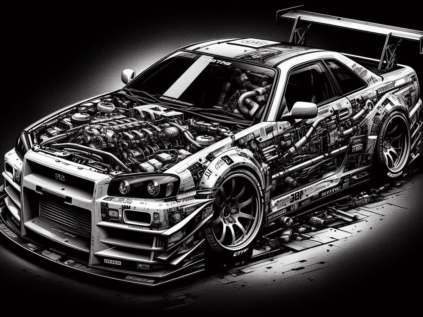 Nissan Skyline R34 GTR