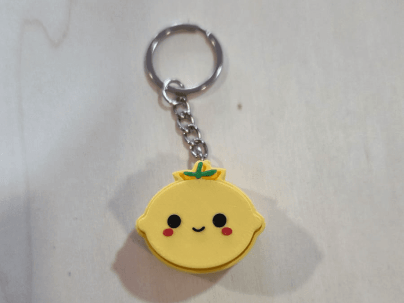 Cute lemon clicker fidget toy