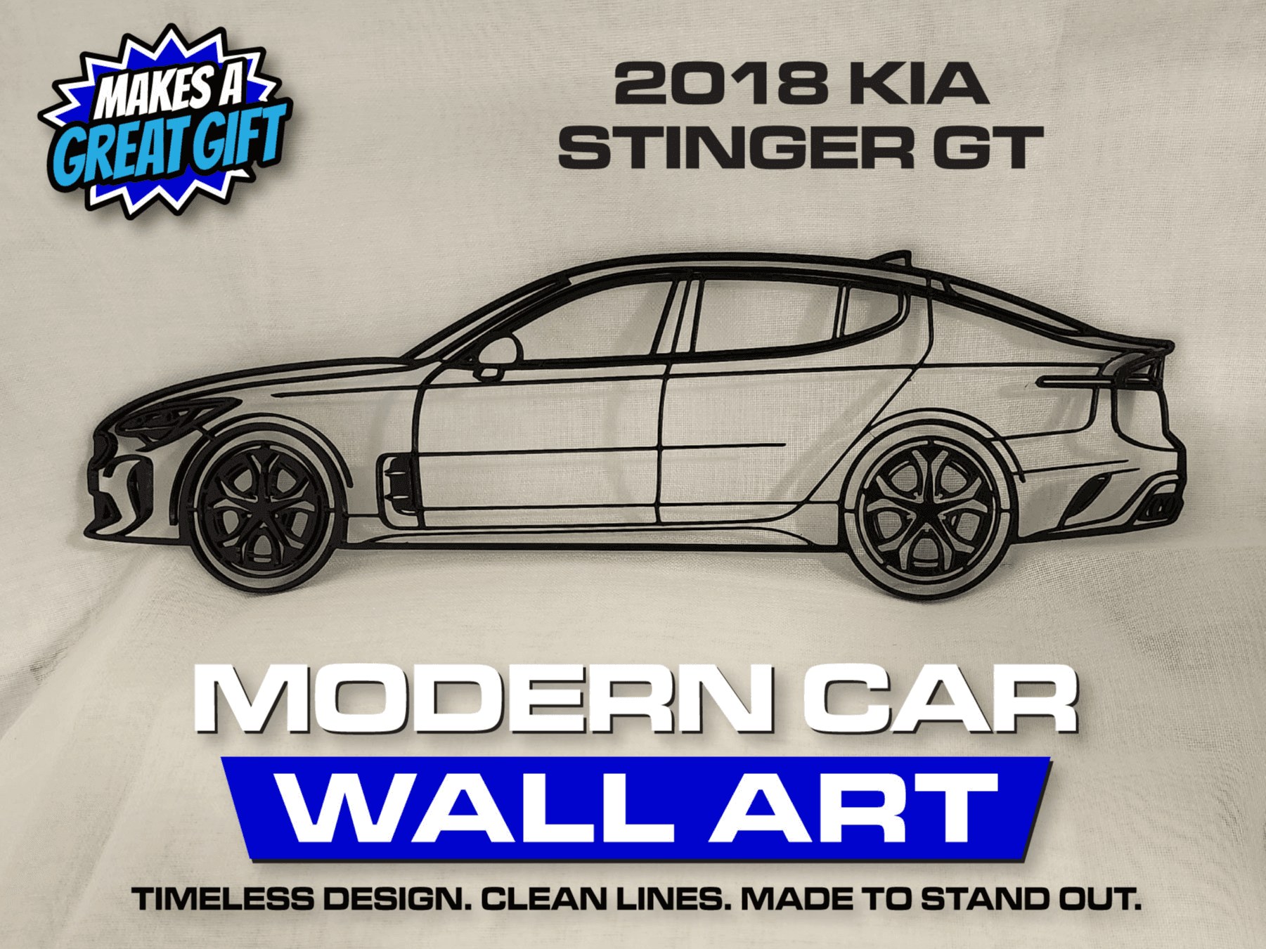 2018 Kia Stinger GT Wall Art