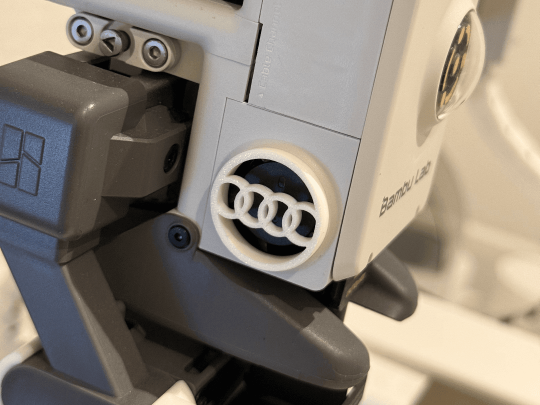 A1/ A1 mini Lüfter Abdeckung Audi / Fan cover gril