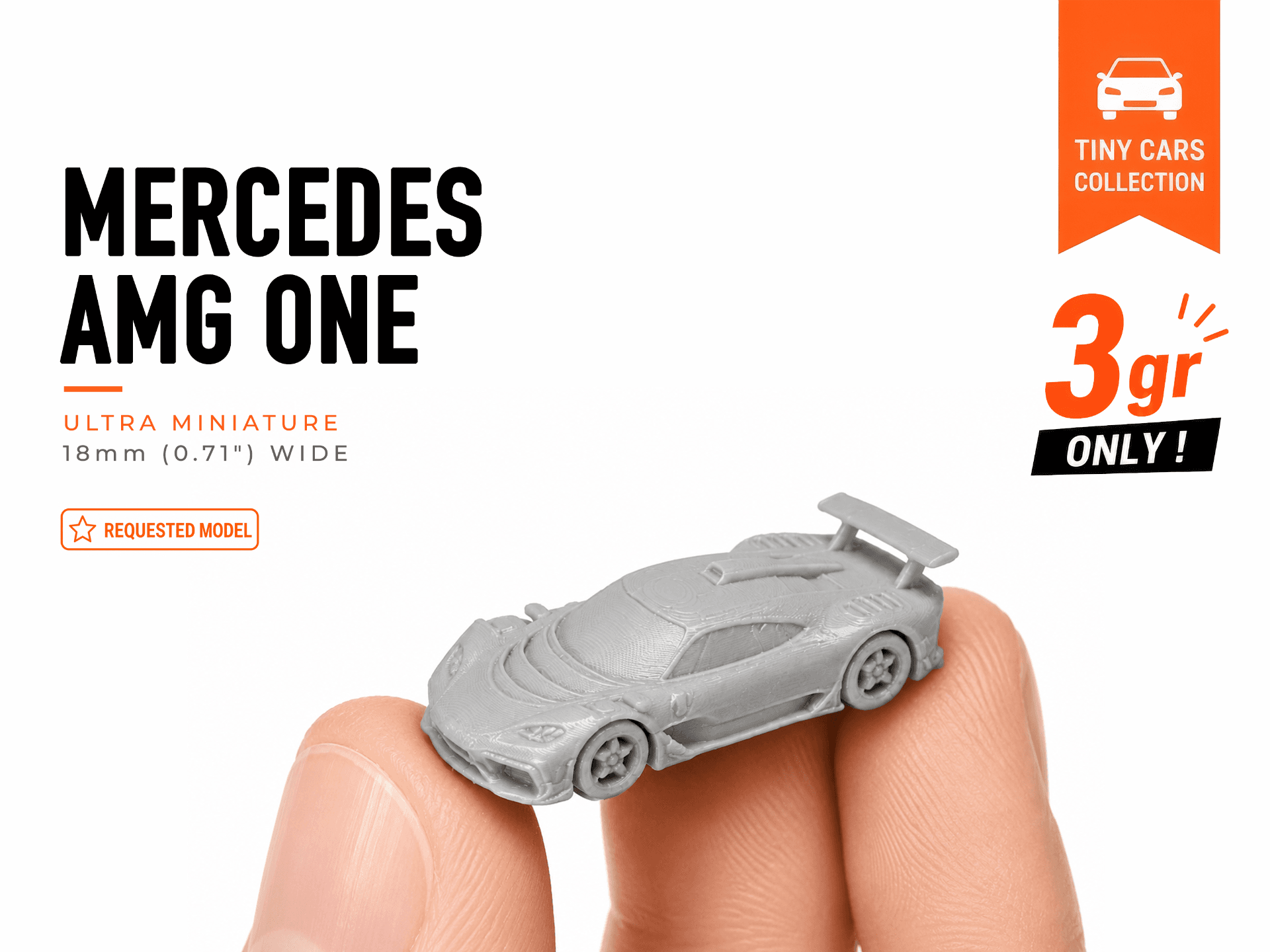 Tiny Mercedes AMG One - Mini Cars Series