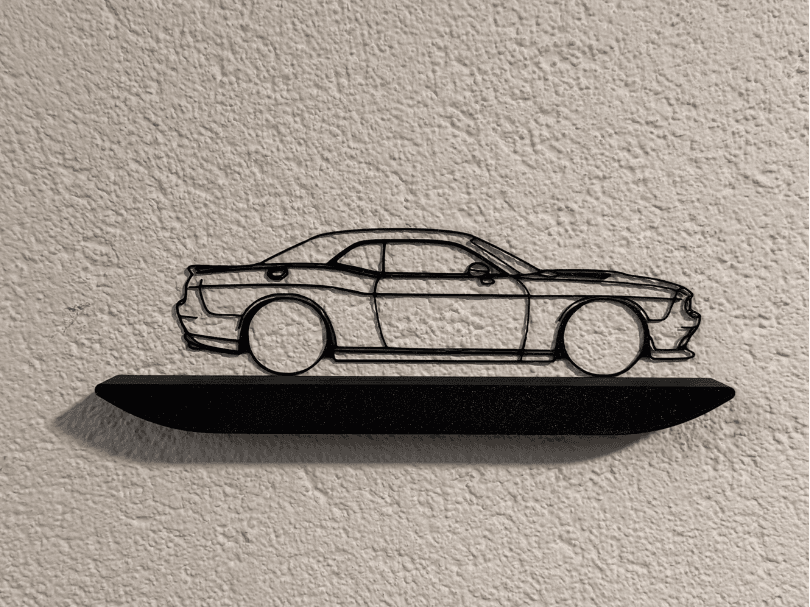 Doddge Challenger wallart