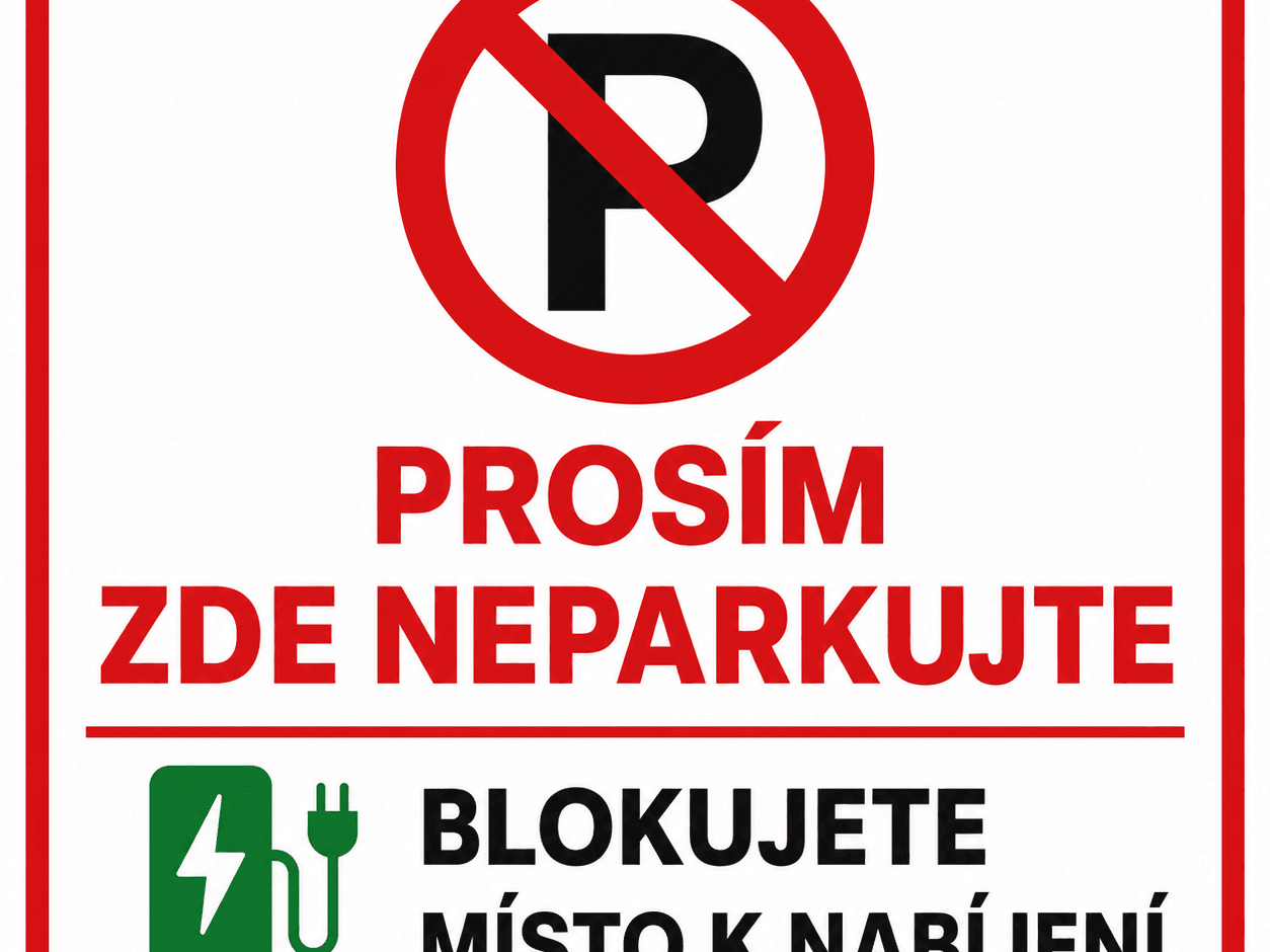 Neparkovat - nabíječka