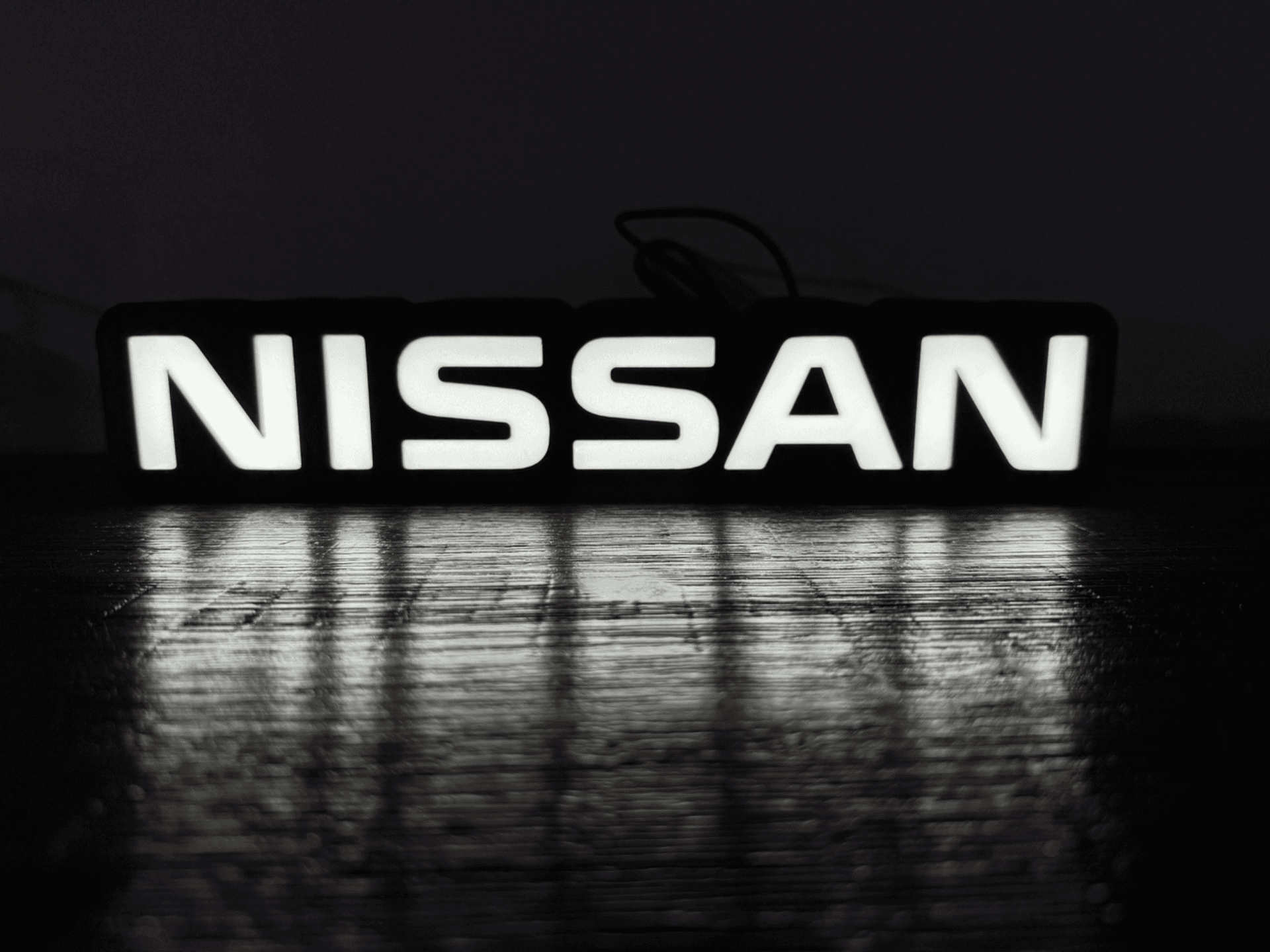 Nissan Badge Logo LED Light Up Sign (Patrol)