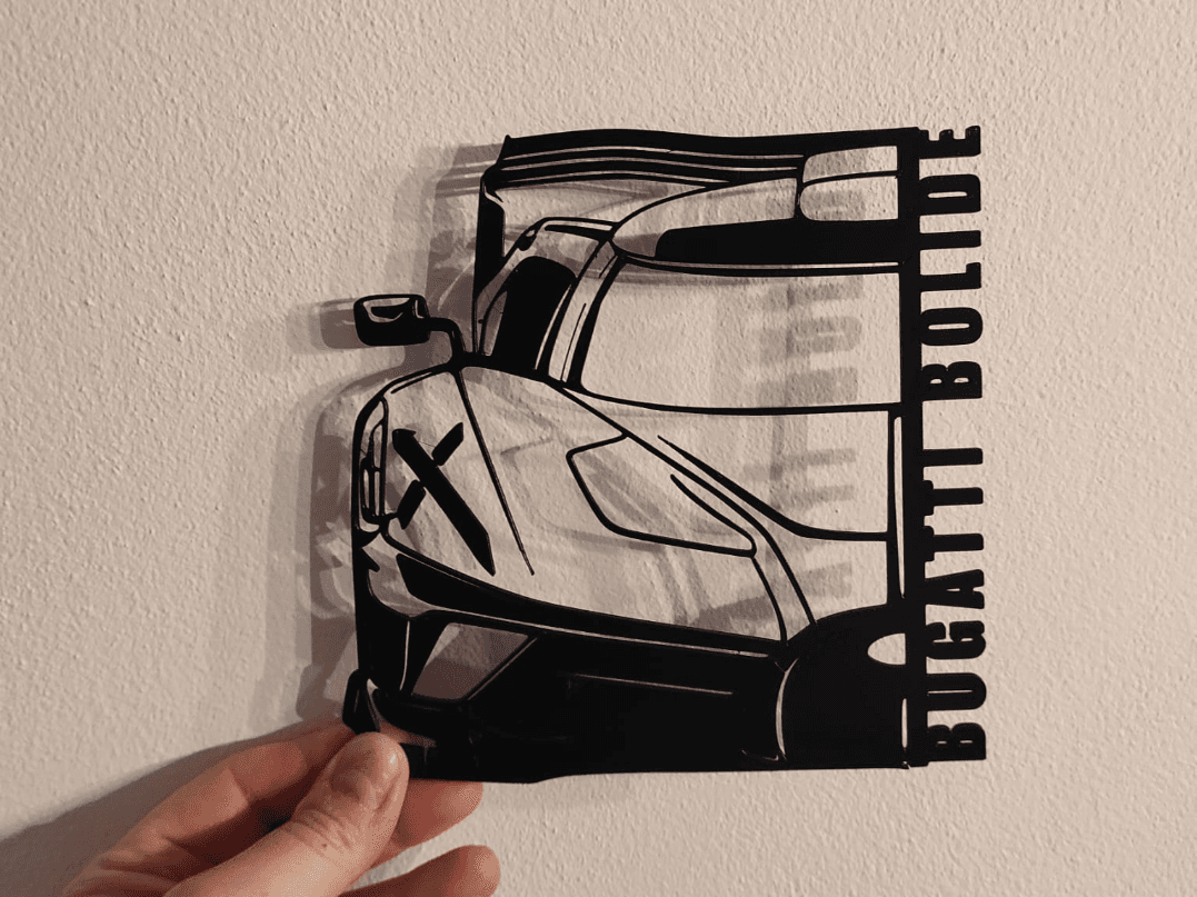 Silhouette Bugatti Bolide
