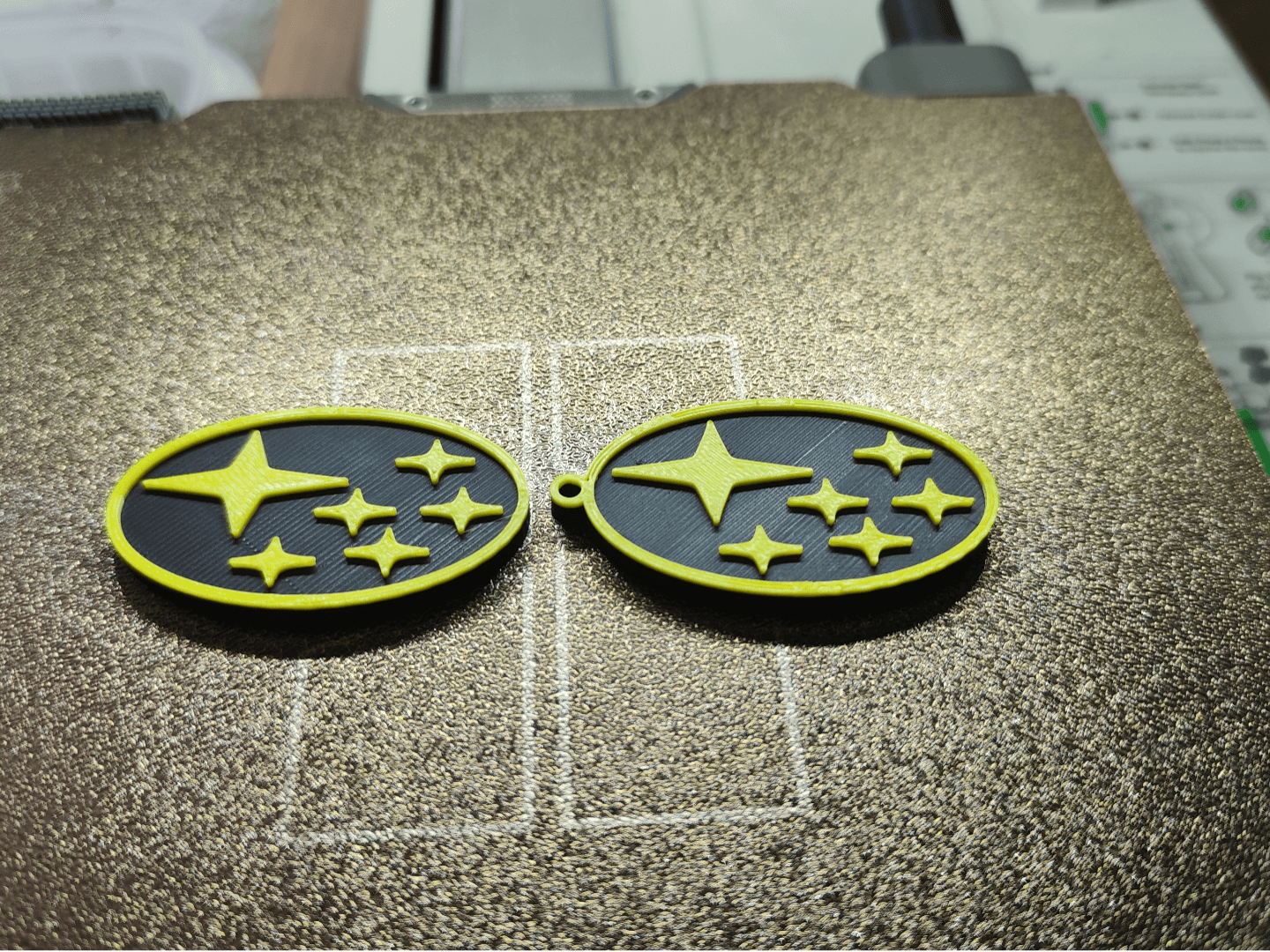 Llavero e iman frigo Subaru / magnet / key ring