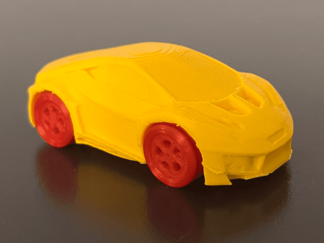 Cute working model of the Lamborghini Huracan car