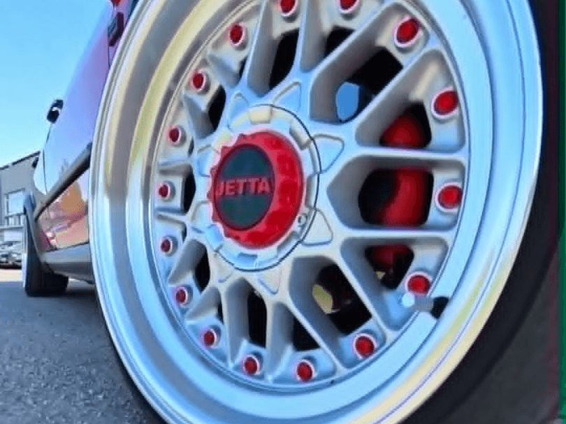 Haxer  Spinning Center Caps - Non-Rotating Logo 