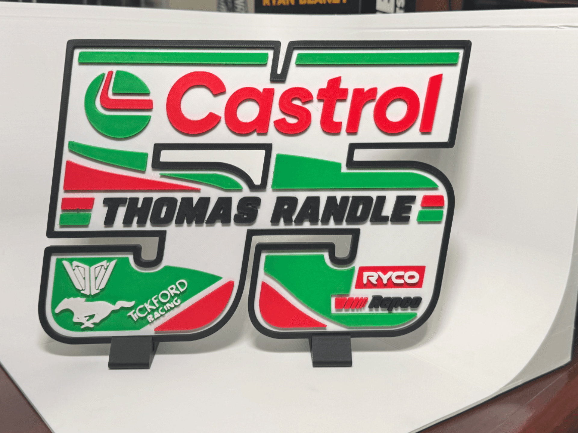 Thomas Randle Castrol 55 Australian Supercars