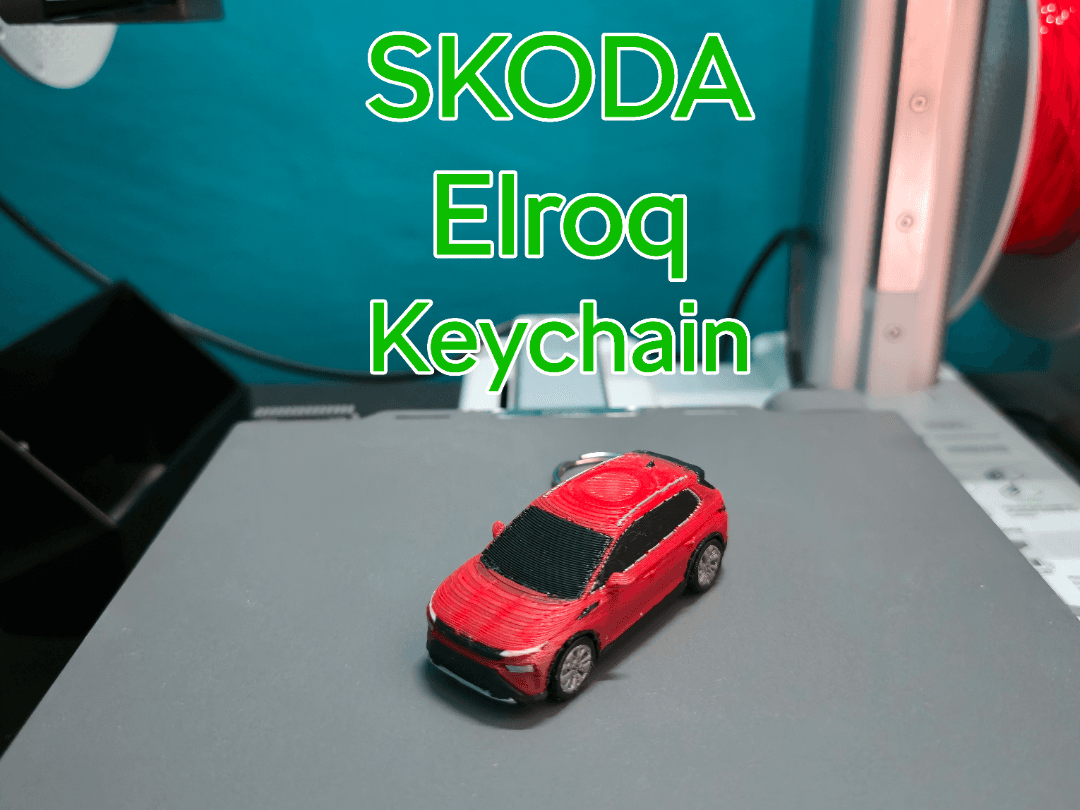 Skoda Elroq Keychain (PIP WW)