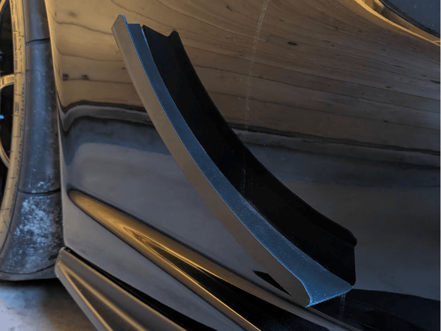 Large Dive Plane / Canard for car front bumper