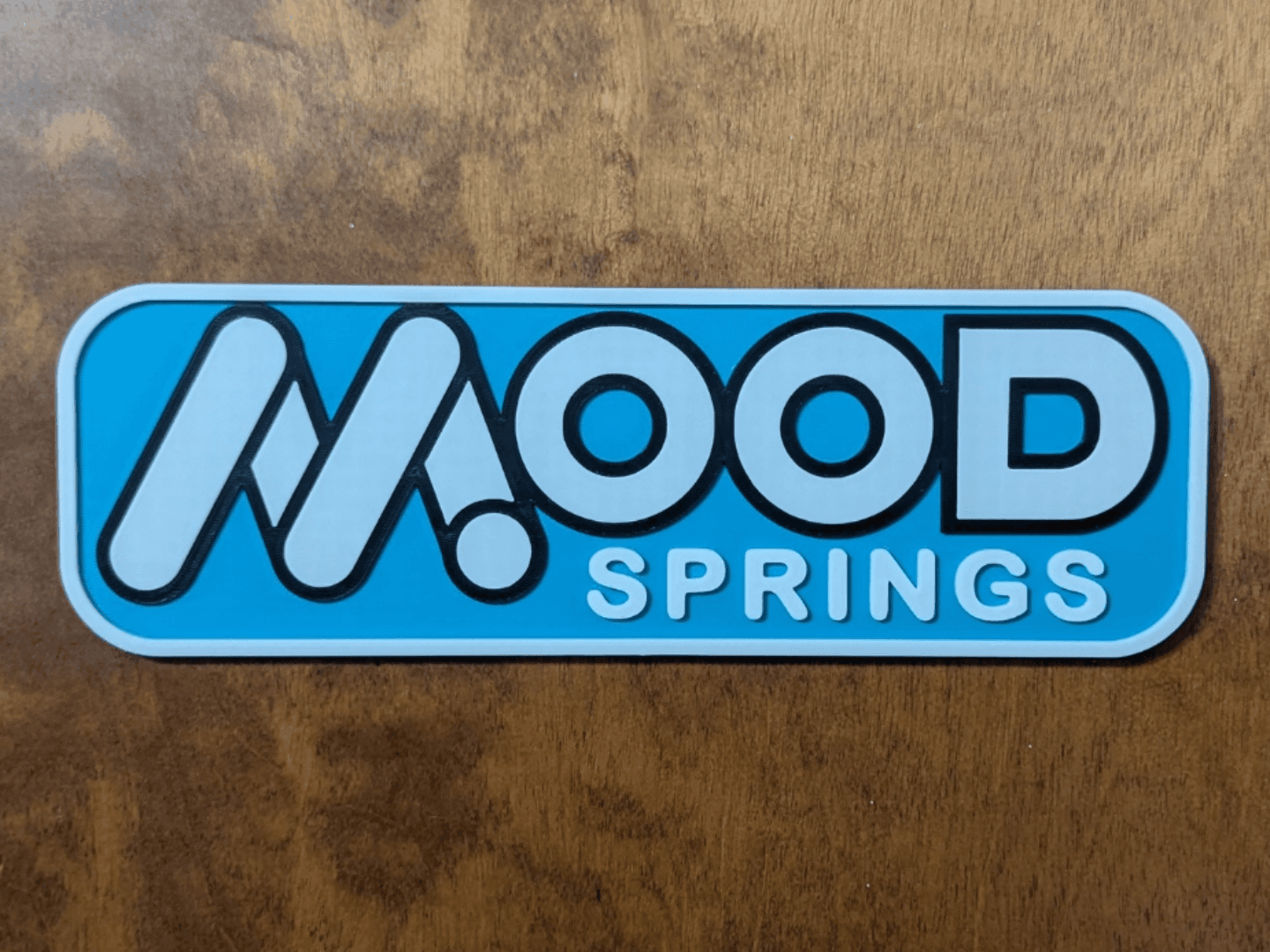 Mood Springs wall sign